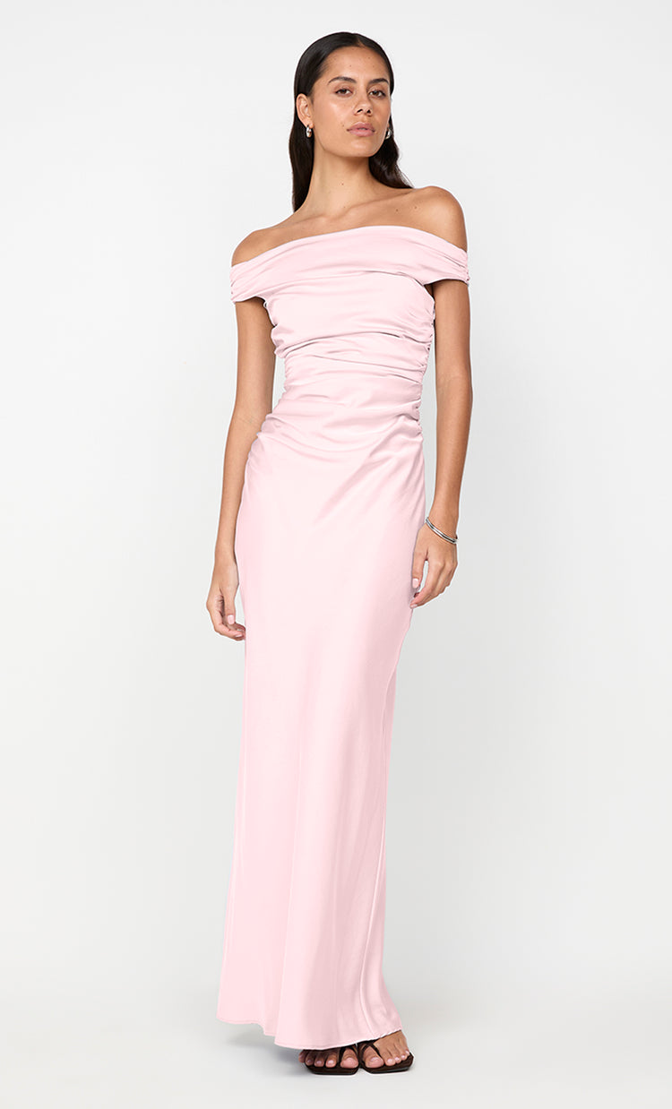Bec&bridge ETERNITY OFF SHOULDER MAXI