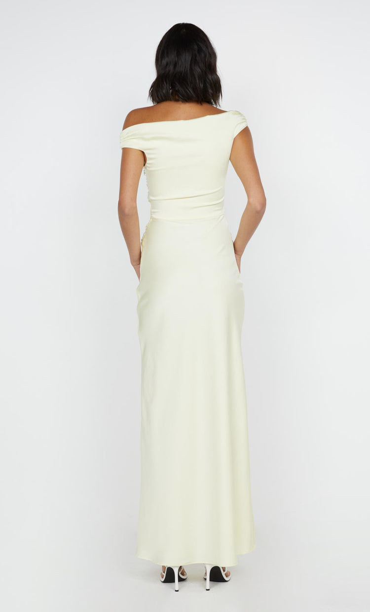 Bec&bridge ETERNITY OFF SHOULDER MAXI