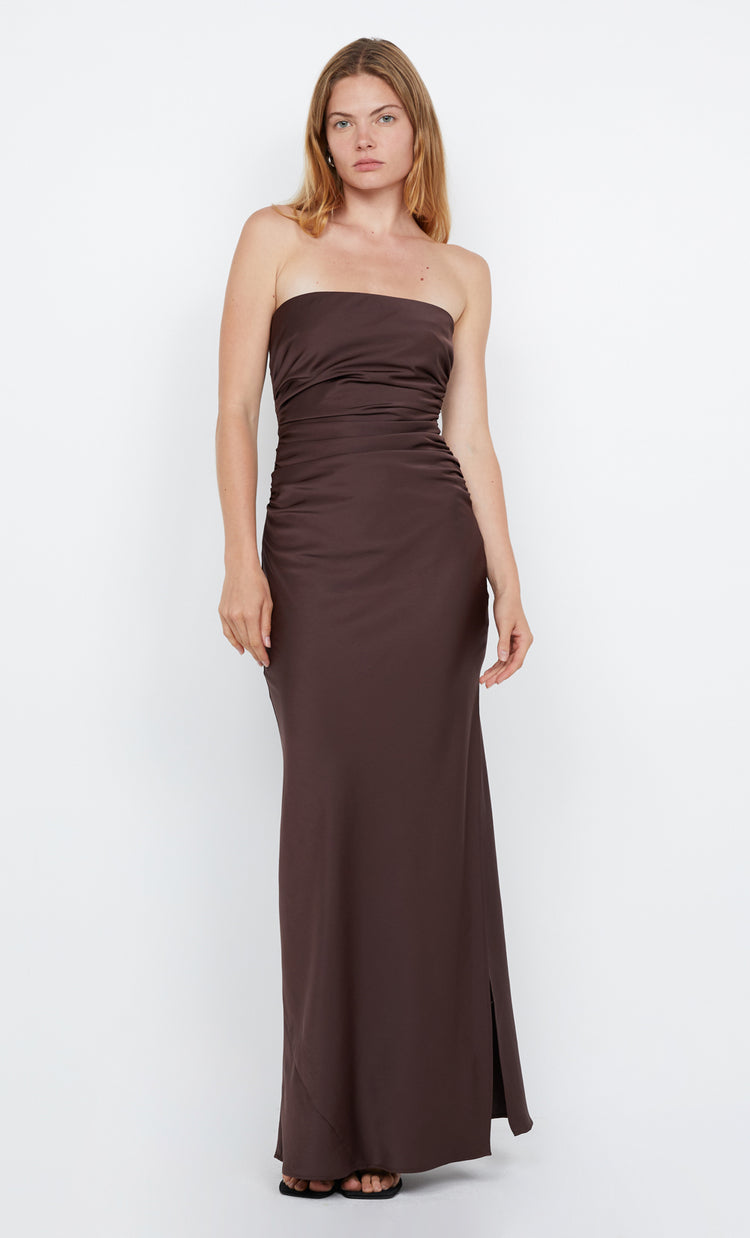 bec&bridge ETERNITY STRAPLESS MAXI DRESS