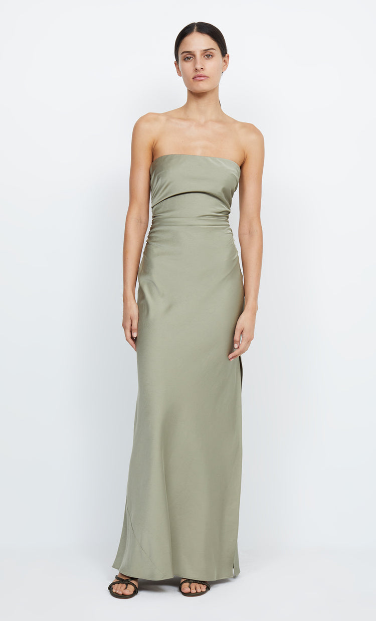 bec&bridge ETERNITY STRAPLESS MAXI DRESS