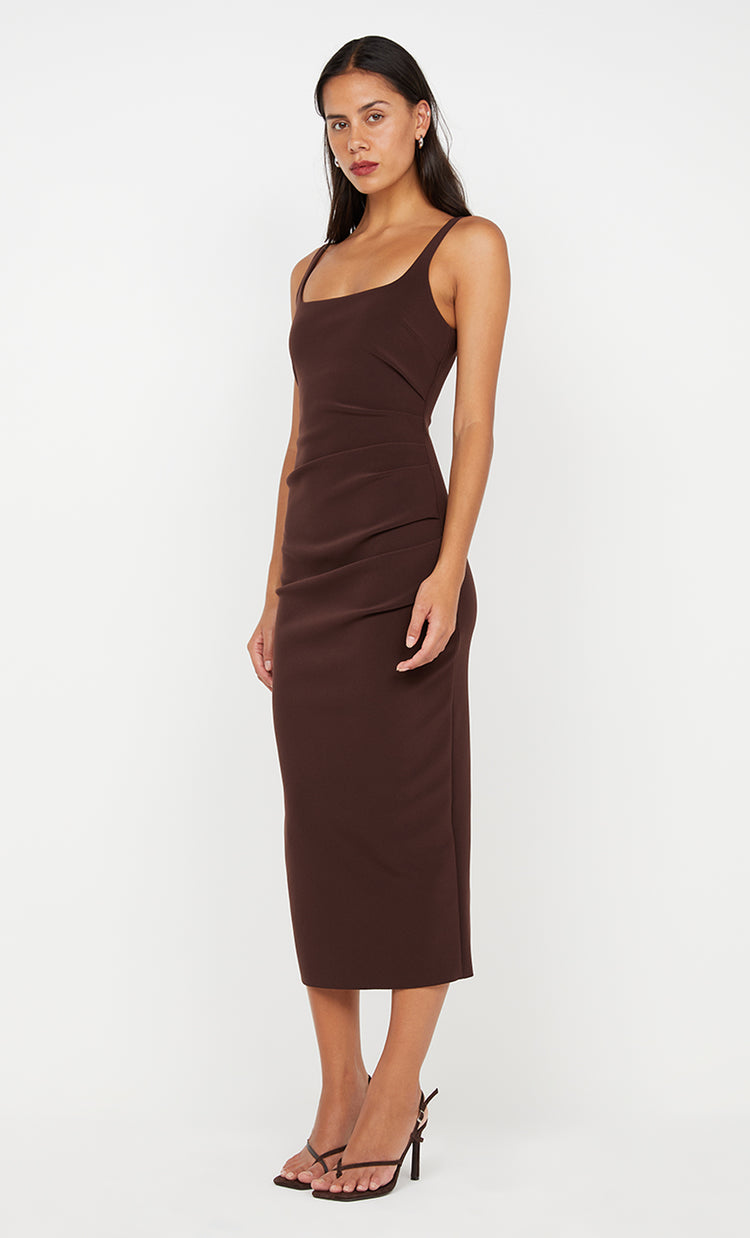 Bec&bridge KARINA TUCK MIDI DRESS