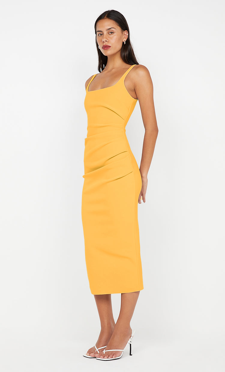 Bec&bridge KARINA TUCK MIDI DRESS