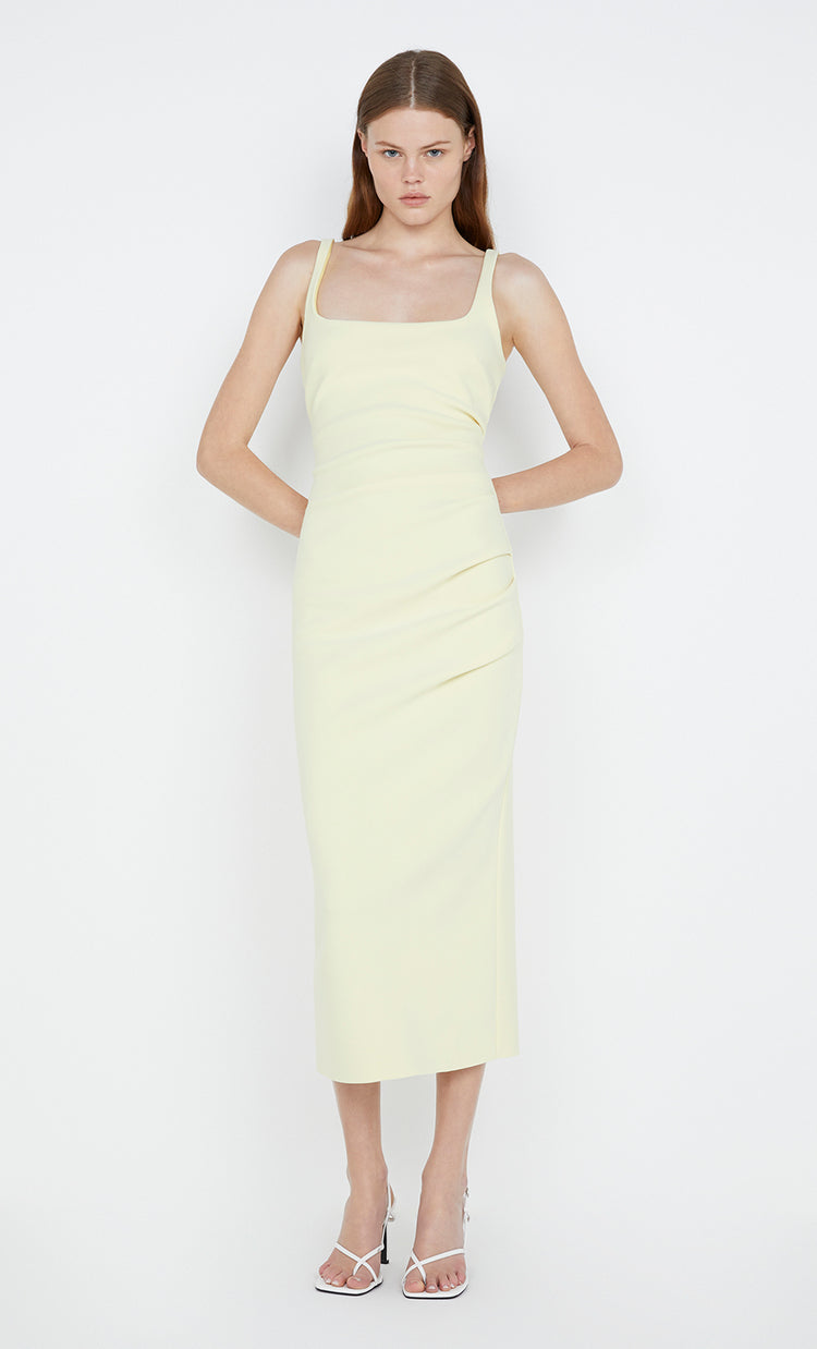 bec&bridge KARINA TUCK MIDI DRESS