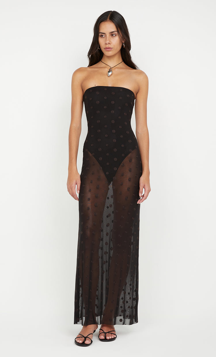 bec&bridge KARLA STRAPLESS MAXI DRESS