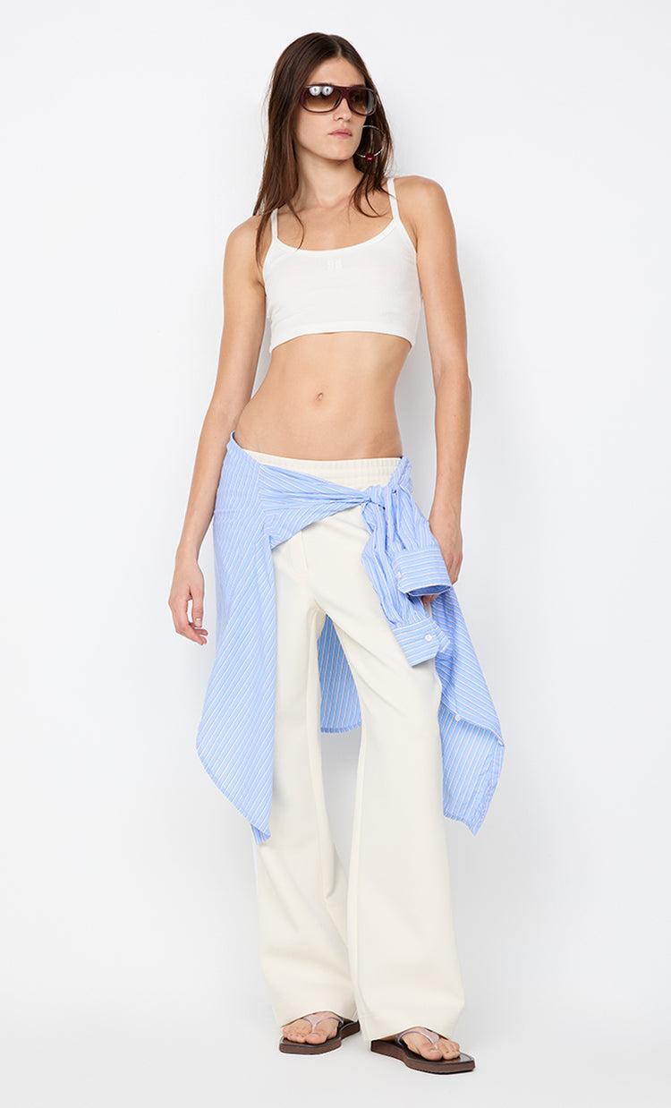 Bec&bridge KODY CROPPED RIB TANK