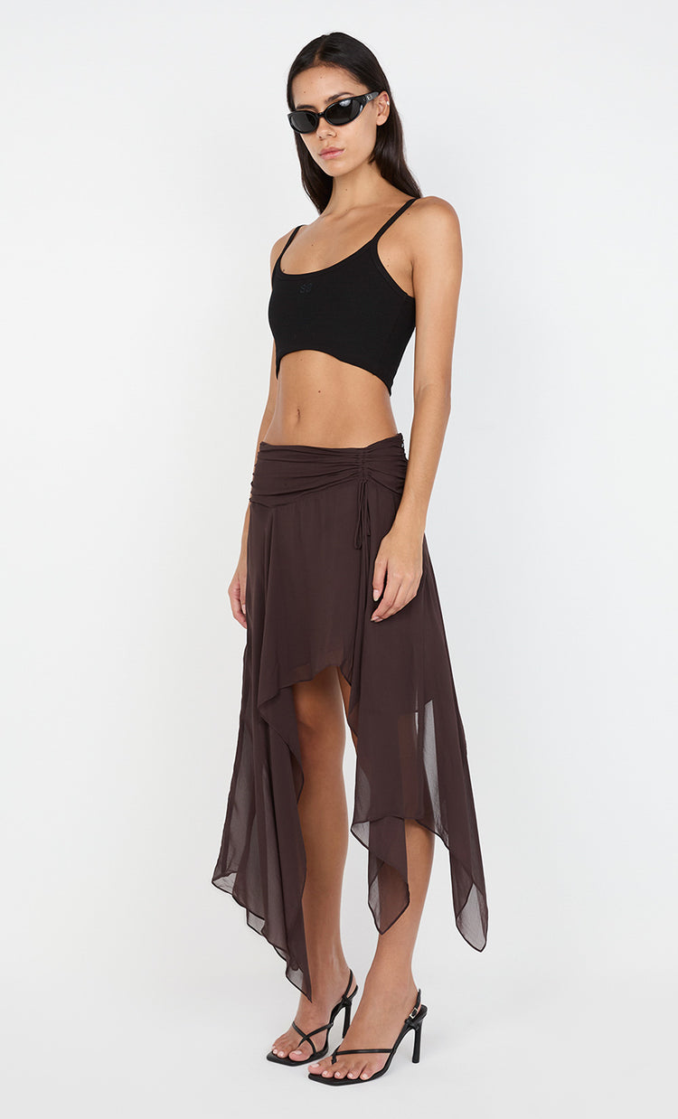 Bec&bridge KODY CROPPED RIB TANK