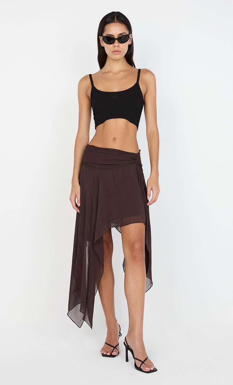 bec&bridge KODY CROPPED RIB TANK