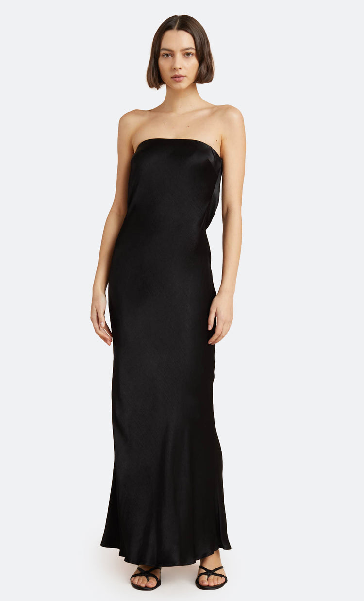 bec&bridge MOON DANCE STRAPLESS DRESS