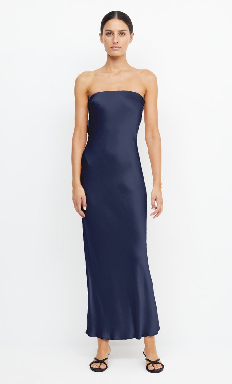 bec&bridge MOON DANCE STRAPLESS DRESS