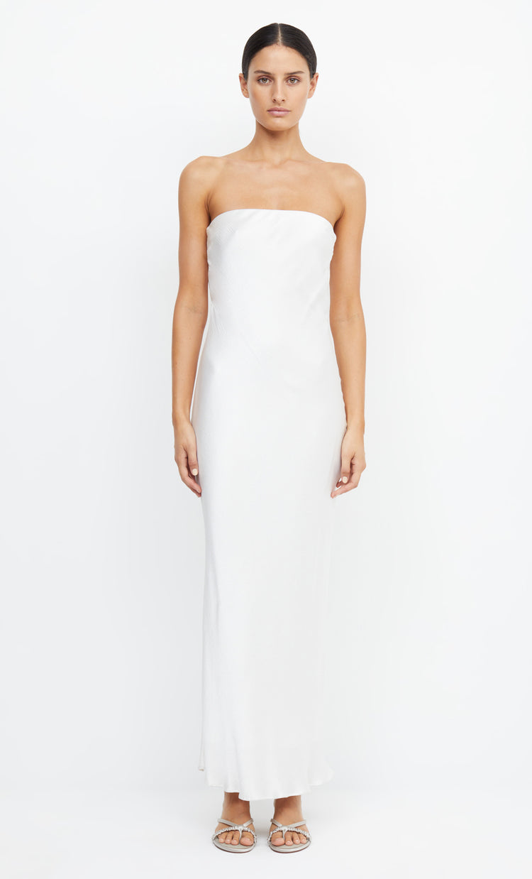 bec&bridge MOON DANCE STRAPLESS DRESS
