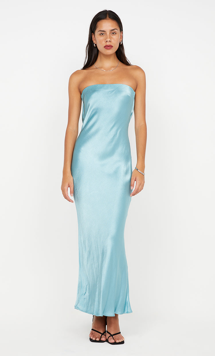 bec&bridge MOON DANCE STRAPLESS DRESS