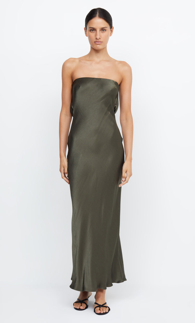 Bec&bridge MOON DANCE STRAPLESS DRESS