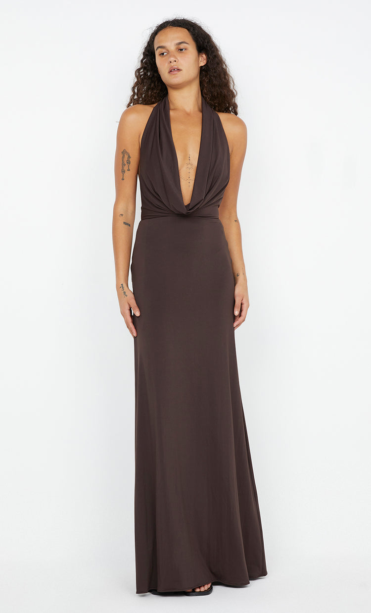 bec&bridge NESSIE COWL NECK MAXI DRESS