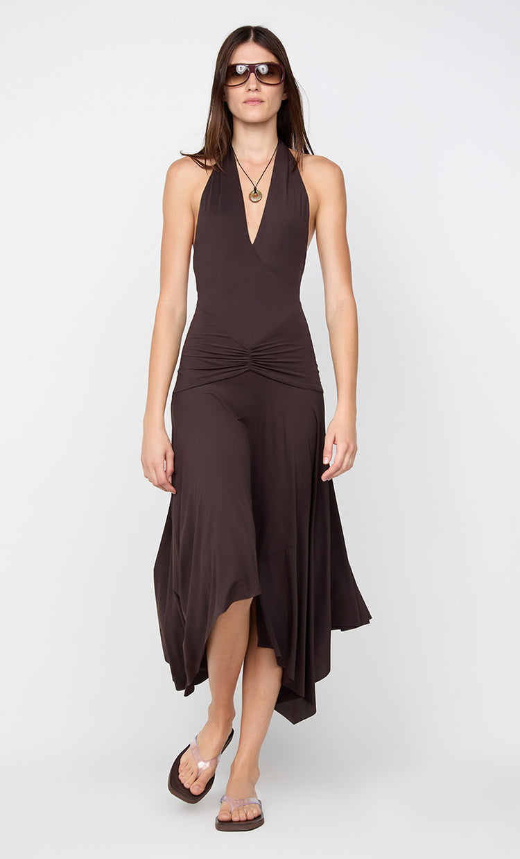Bec&bridge NESSIE HALTER DRESS