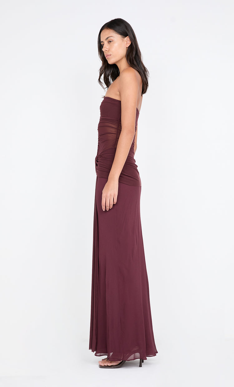 Bec&bridge NOEMI STRAPLESS DRESS