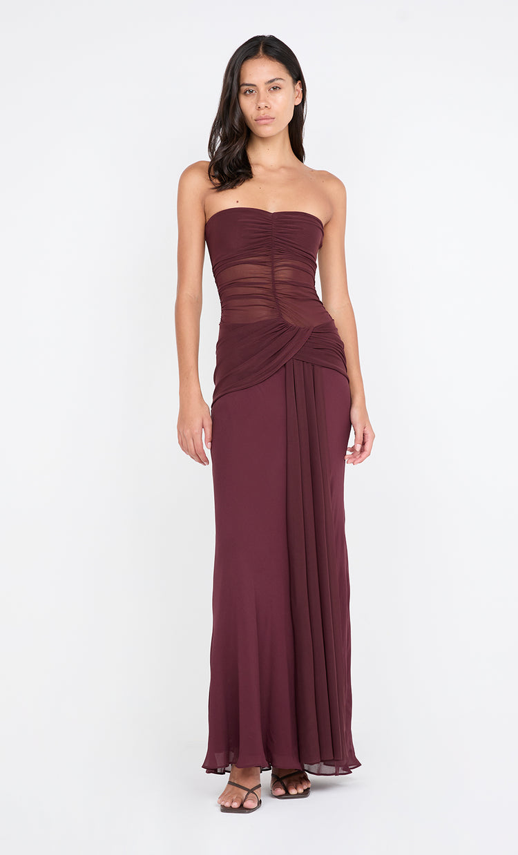 bec&bridge NOEMI STRAPLESS DRESS