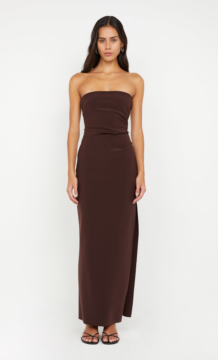 bec&bridge REINA STRAPLESS MAXI DRESS