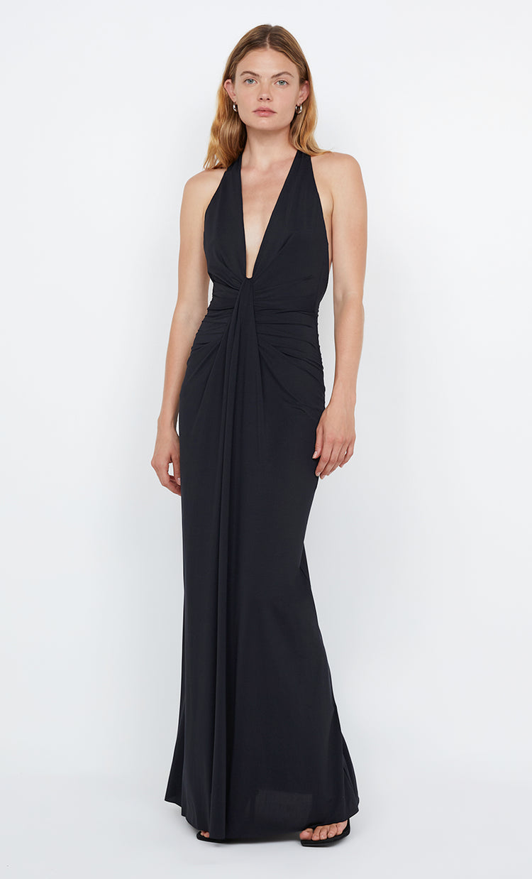 Bec&bridge TILLIE DRAPE MAXI DRESS