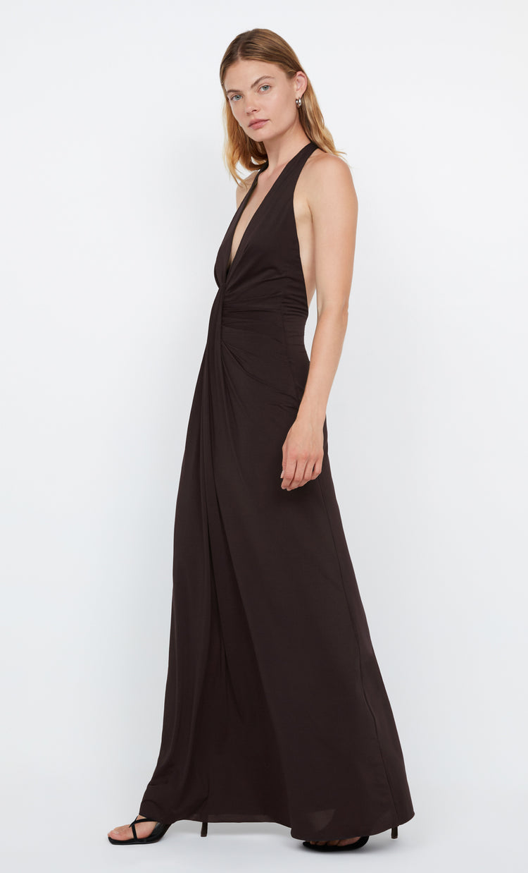 Bec&bridge TILLIE DRAPE MAXI DRESS
