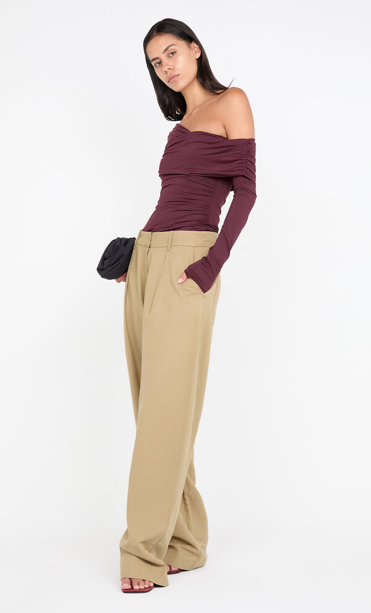 Bec&bridge TILLIE DRAPE TOP