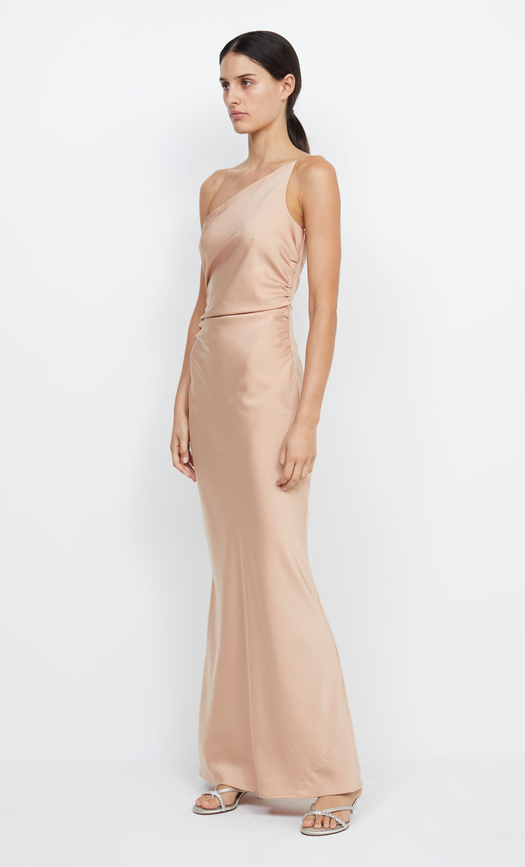 Bec&bridge ETERNITY ASYM MAXI DRESS Exchanges Not Available