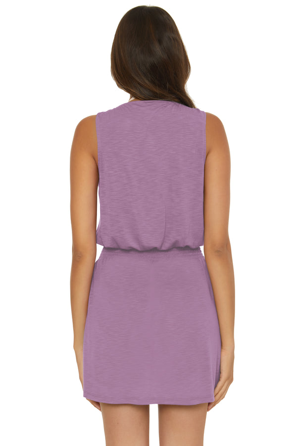 Becca By Rebecca Virtue BREEZY BASICS DRESS VIOLA