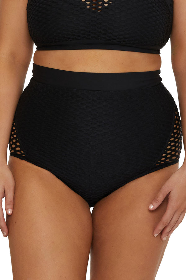 Becca By Rebecca Virtue CASTAWAY HIGH WAIST BLACK