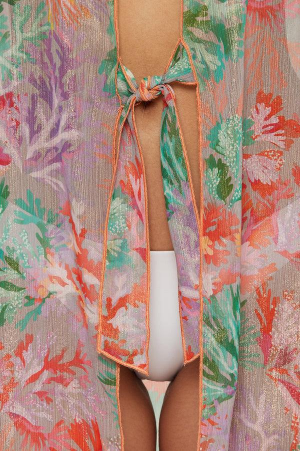 Becca By Rebecca Virtue CORAL REEF TUNIC MULTI