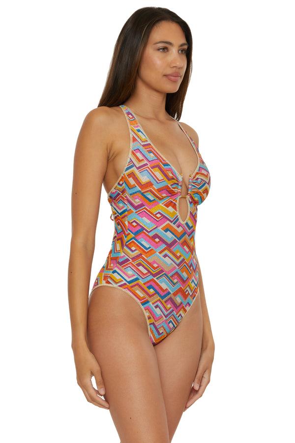 Becca By Rebecca Virtue LAS PALMAS ONE PIECE MULTI