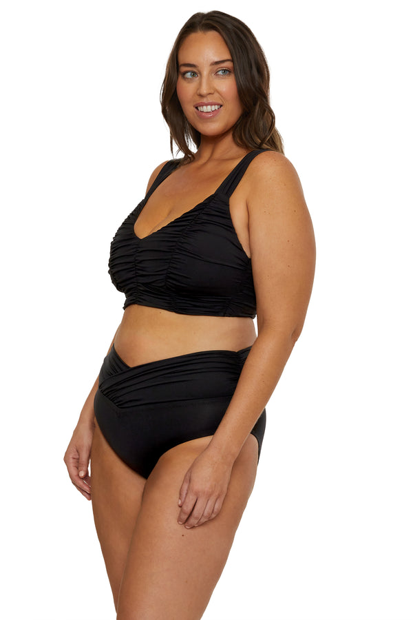 Becca By Rebecca Virtue MARBLE CANYON BOTTOM BLACK