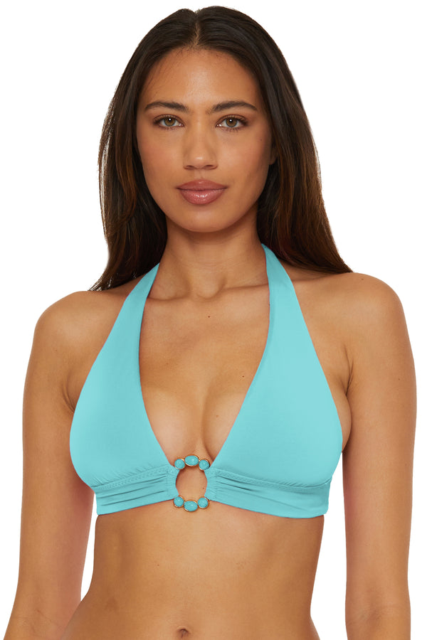 Becca By Rebecca Virtue MARBLE CANYON HALTER OASIS
