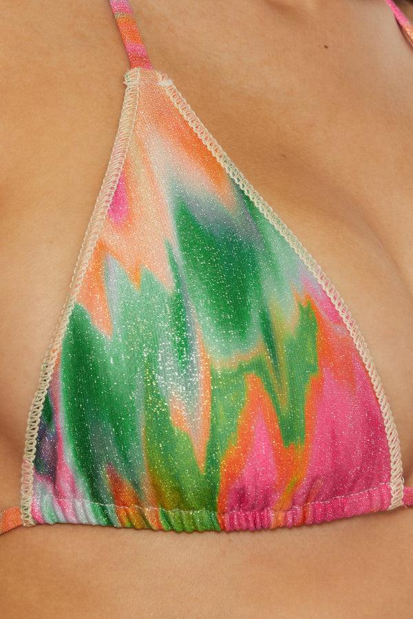 Becca By Rebecca Virtue MIRAGE TRIANGLE TOP MULTI