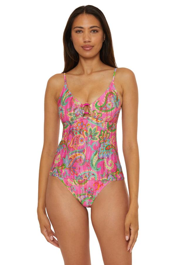 Becca By Rebecca Virtue POLYNESIA TANKINI MULTI
