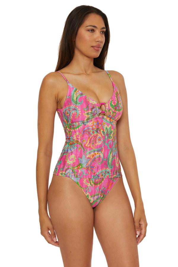 Becca By Rebecca Virtue POLYNESIA TANKINI MULTI
