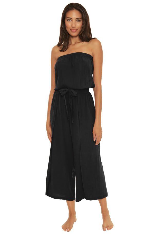becca by rebecca virtue PONZA JUMPSUIT BLACK