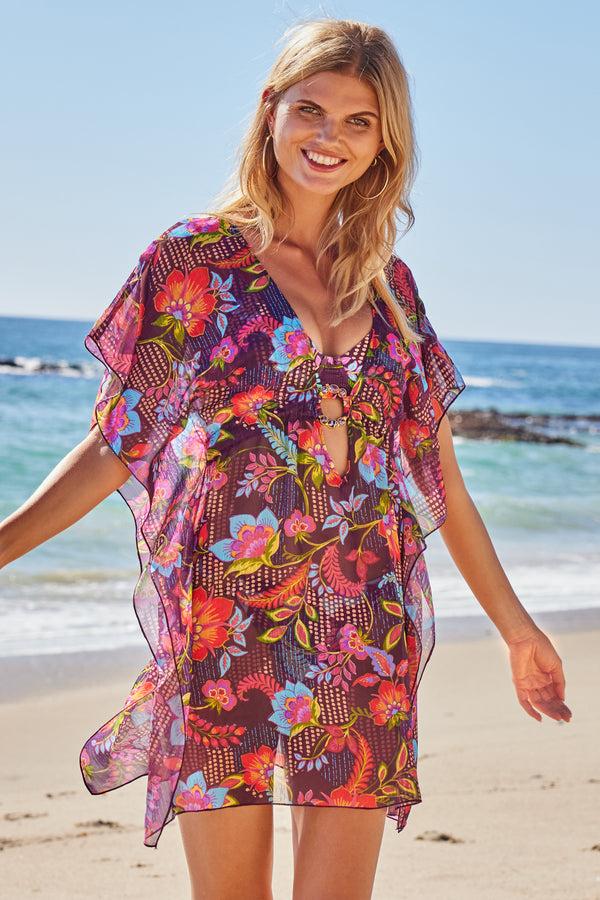 becca by rebecca virtue PORTOFINO TUNIC MULTI