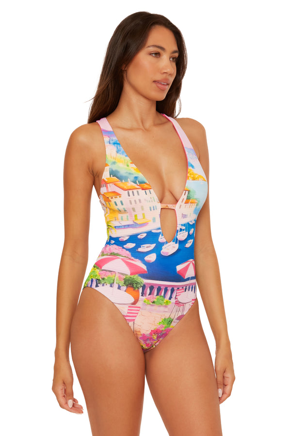 Becca By Rebecca Virtue POSITANO ONE PIECE MULTI