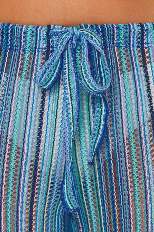 Becca By Rebecca Virtue SEASIDE SLIT PANT OCEAN