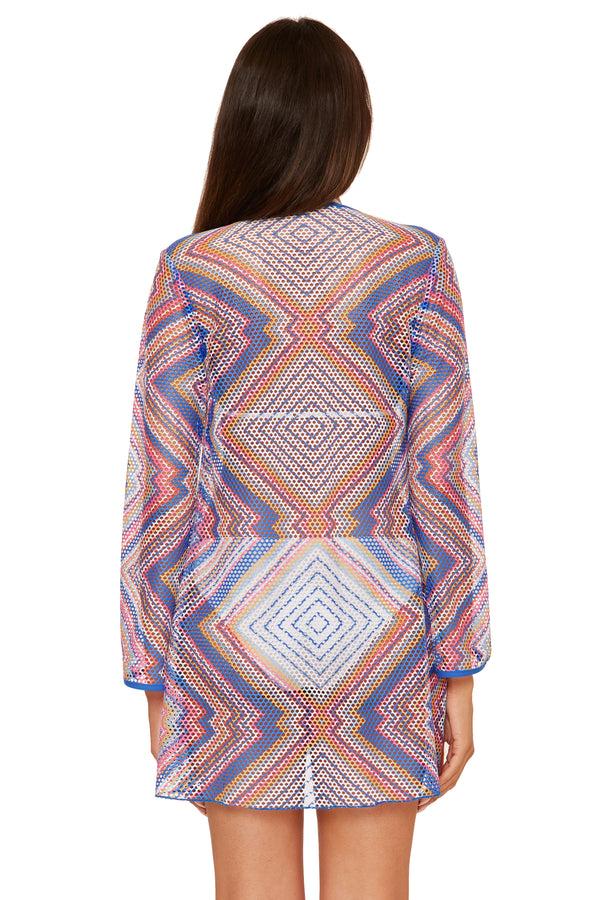 Becca By Rebecca Virtue SUMMER BREEZE TUNIC MULTI
