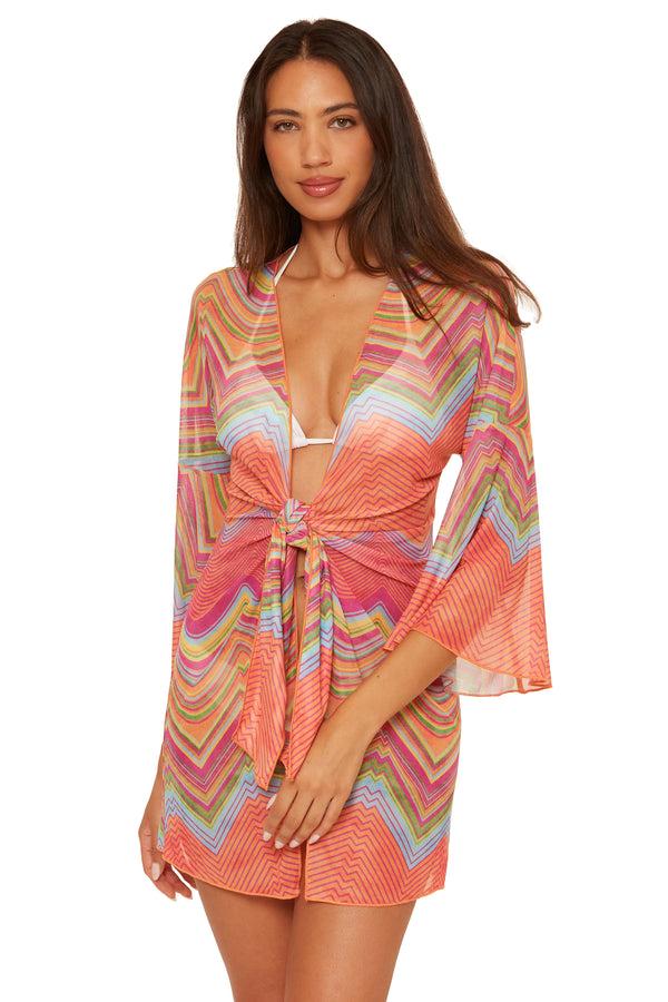 Becca By Rebecca Virtue SUMMER SUNRISE TUNIC MULTI