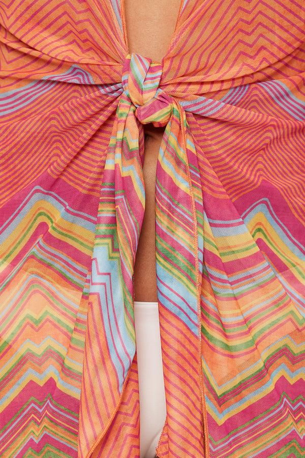 Becca By Rebecca Virtue SUMMER SUNRISE TUNIC MULTI