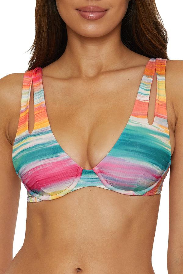 Becca By Rebecca Virtue VERANO UNDERWIRE TOP MULTI
