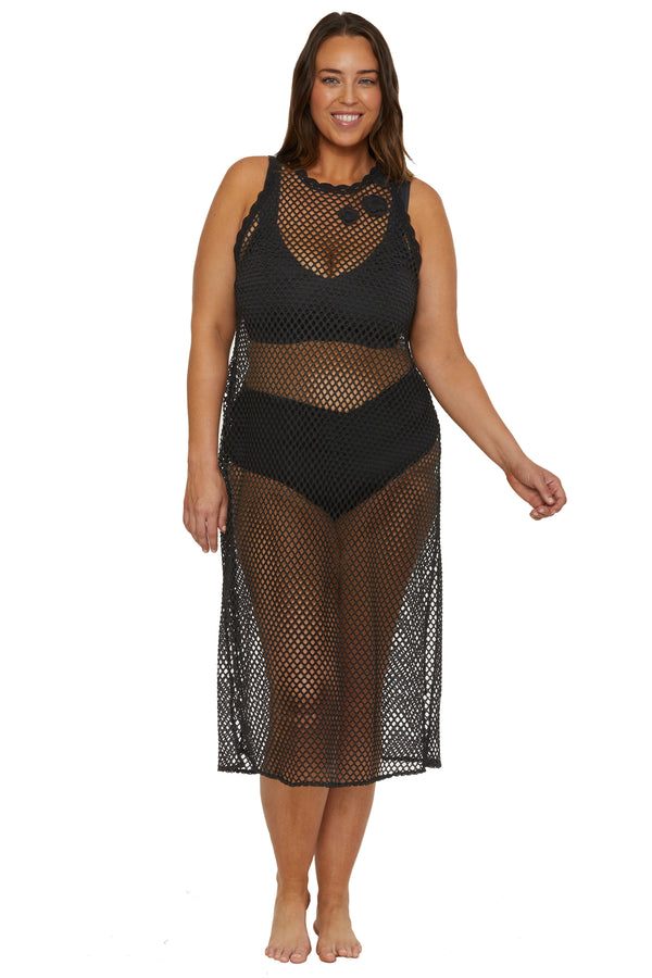 Becca By Rebecca Virtue CASTAWAY ISLAND DRESS BLACK