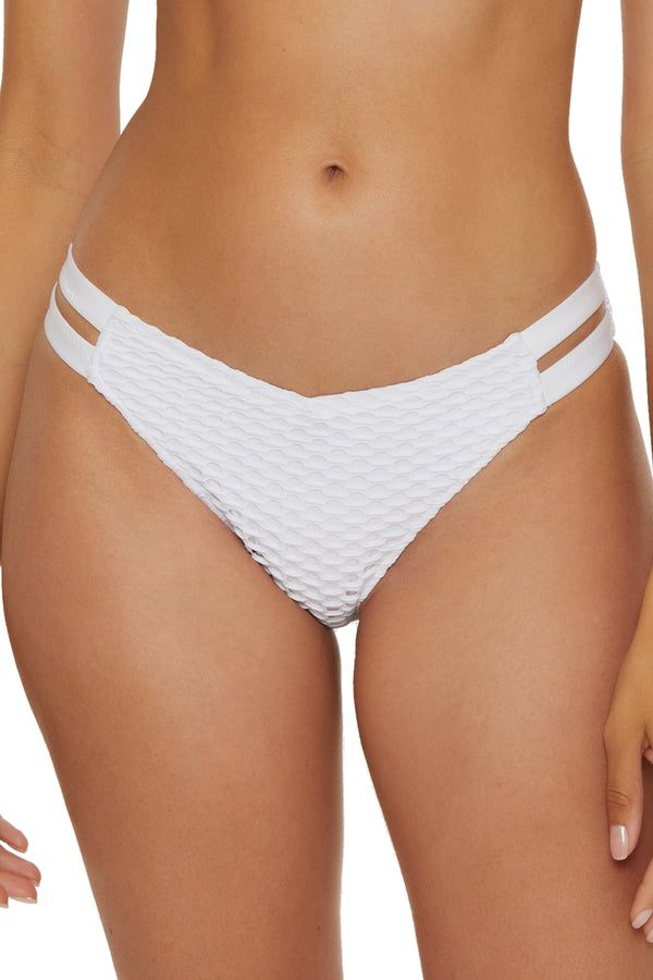 Becca By Rebecca Virtue CASTAWAY V-FRONT PANT WHITE
