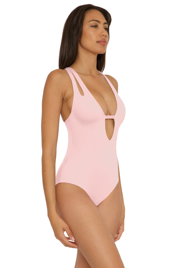 Becca By Rebecca Virtue COLOR CODE 1PC PLUNGE PRIMROSE PINK