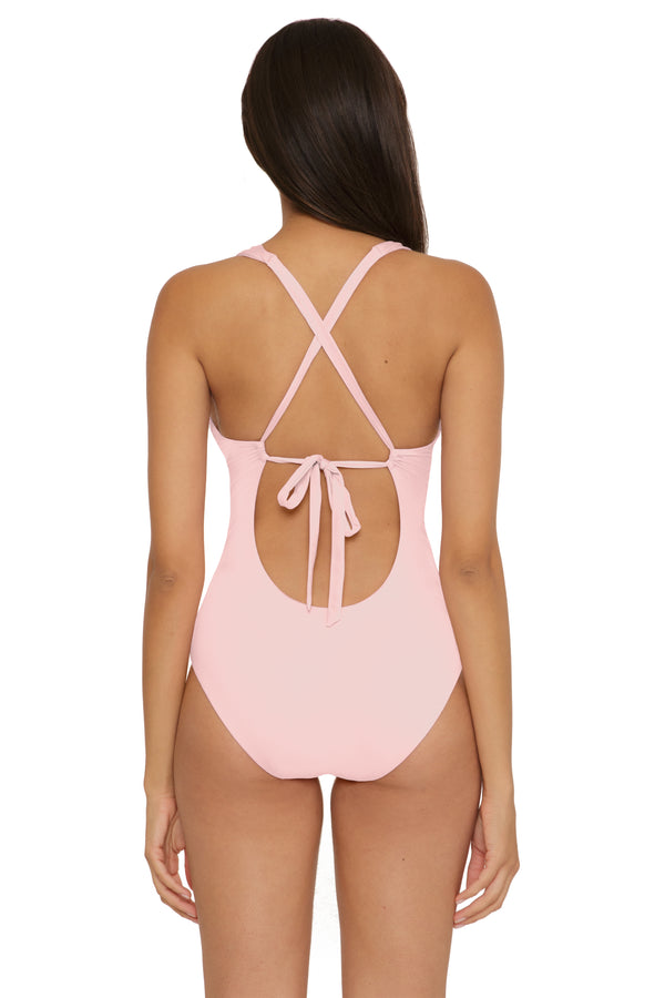 Becca By Rebecca Virtue COLOR CODE 1PC PLUNGE PRIMROSE PINK