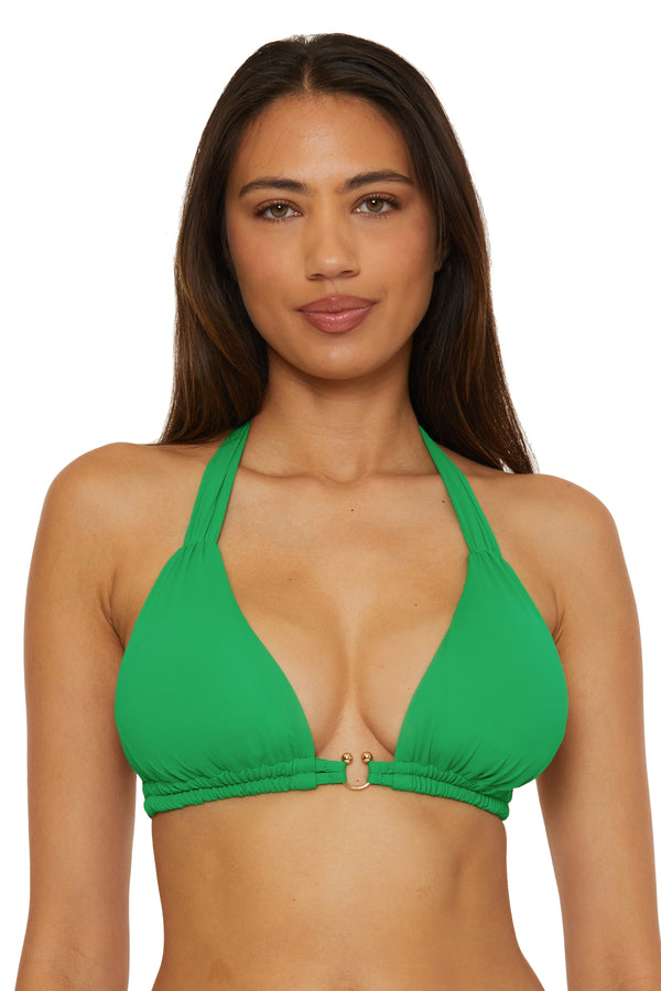 Becca By Rebecca Virtue COLOR CODE D TRIANGLE EMERALD