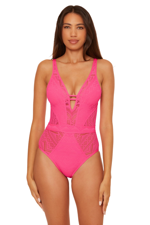 Becca By Rebecca Virtue COLOR PLAY 1PC PLUNGE PUNCH