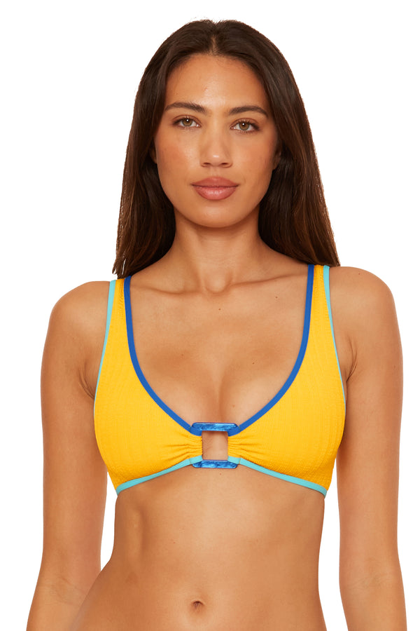 Becca By Rebecca Virtue CRINKLECRUSH BRALETTE SUNGLOW