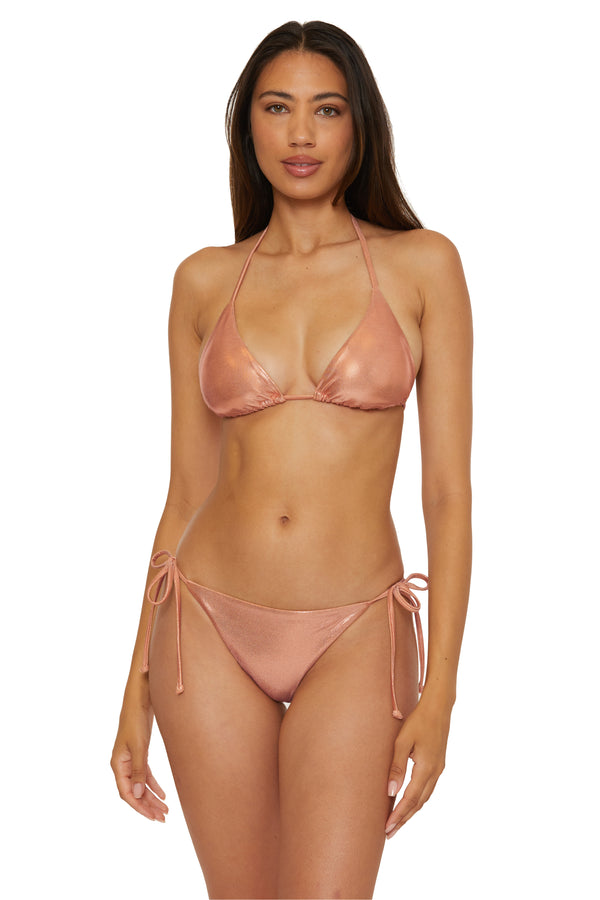 Becca By Rebecca Virtue LIQUID METAL TIE SIDE PEACH FUZZ